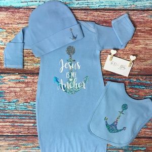 Jesus Loves Me Layette Set